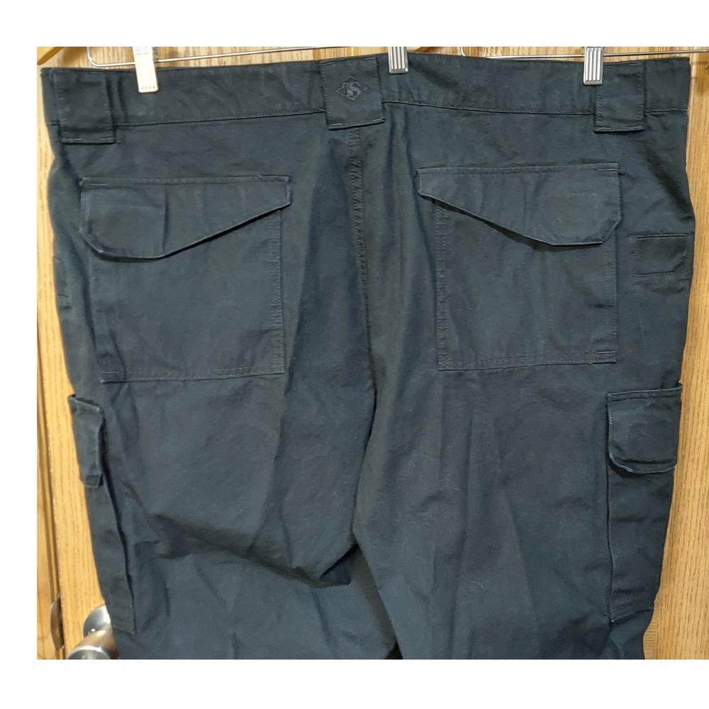 Tru-Spec Mens Black Cotton Tactical Cargo Pants 46W 29 Inseam 1073 78026-A71